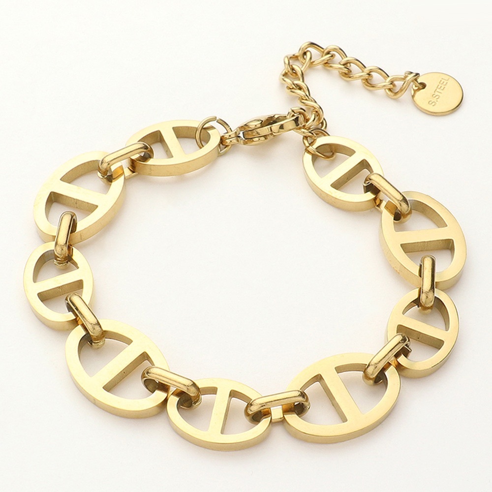 Stainless Steel Mariner Link Bracaelet